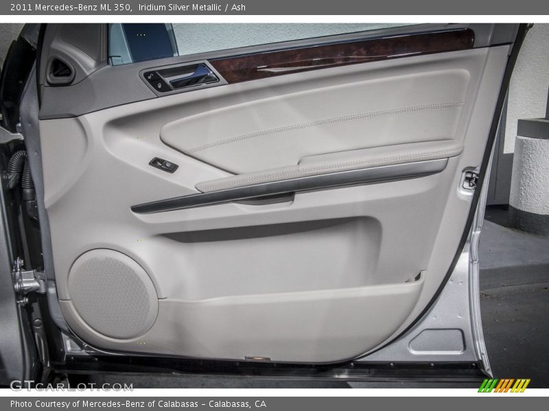 Iridium Silver Metallic / Ash 2011 Mercedes-Benz ML 350
