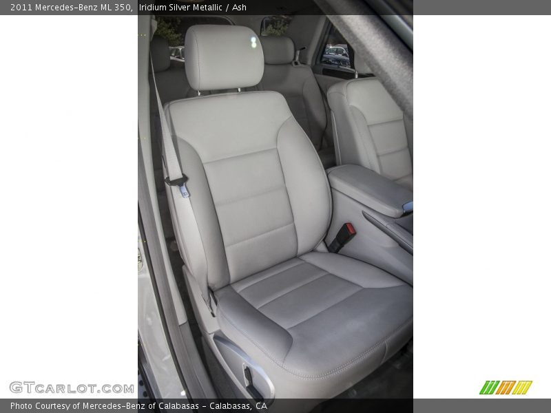 Iridium Silver Metallic / Ash 2011 Mercedes-Benz ML 350