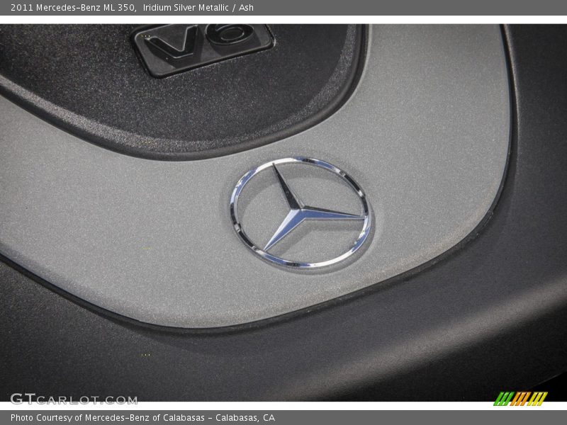 Iridium Silver Metallic / Ash 2011 Mercedes-Benz ML 350