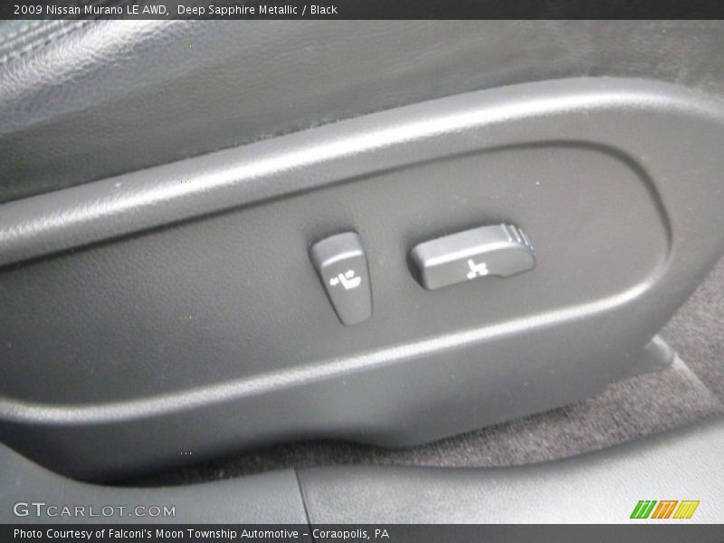 Deep Sapphire Metallic / Black 2009 Nissan Murano LE AWD