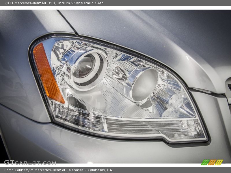 Iridium Silver Metallic / Ash 2011 Mercedes-Benz ML 350