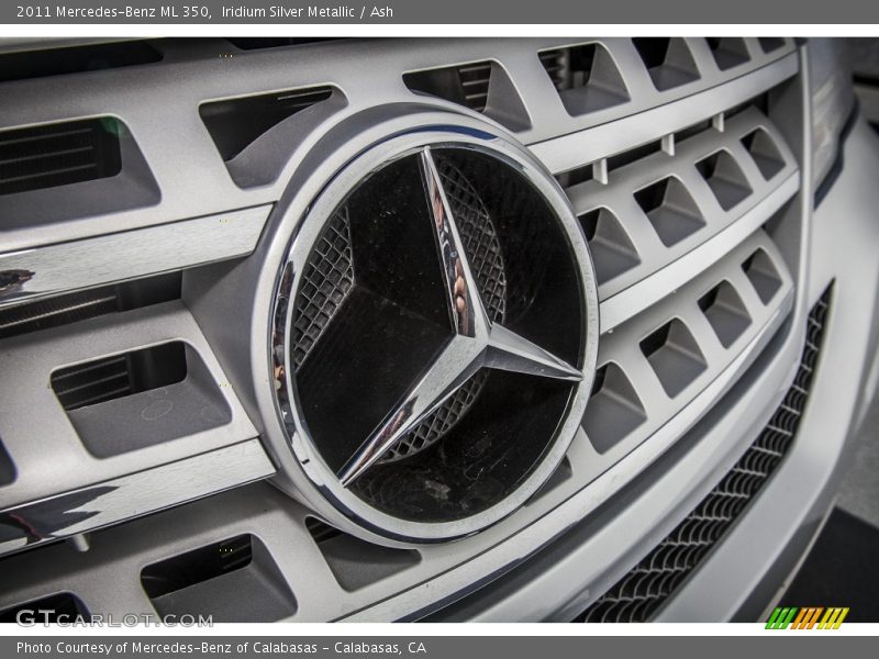 Iridium Silver Metallic / Ash 2011 Mercedes-Benz ML 350