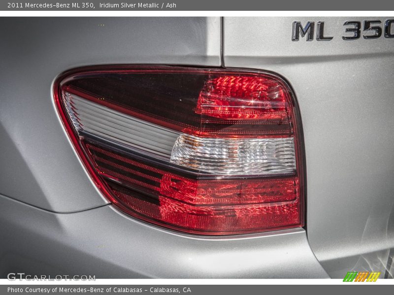 Iridium Silver Metallic / Ash 2011 Mercedes-Benz ML 350