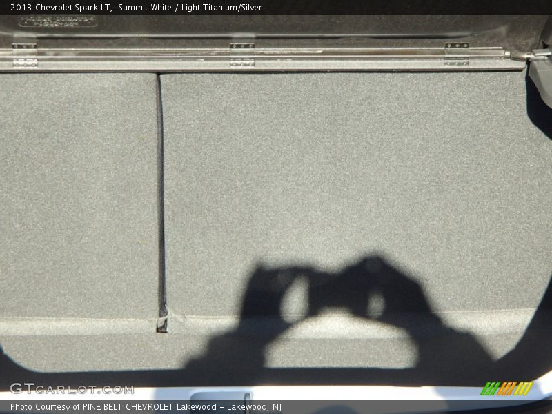 Summit White / Light Titanium/Silver 2013 Chevrolet Spark LT