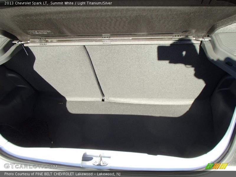 Summit White / Light Titanium/Silver 2013 Chevrolet Spark LT