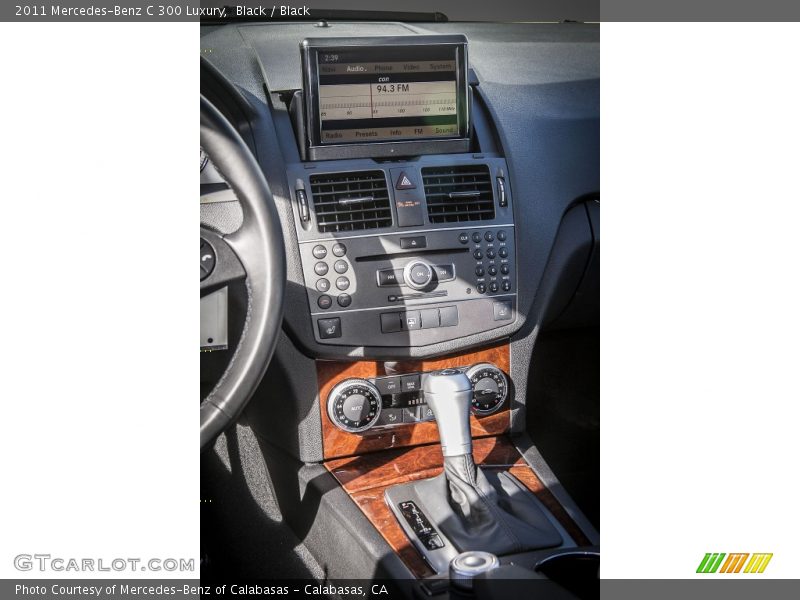 Black / Black 2011 Mercedes-Benz C 300 Luxury