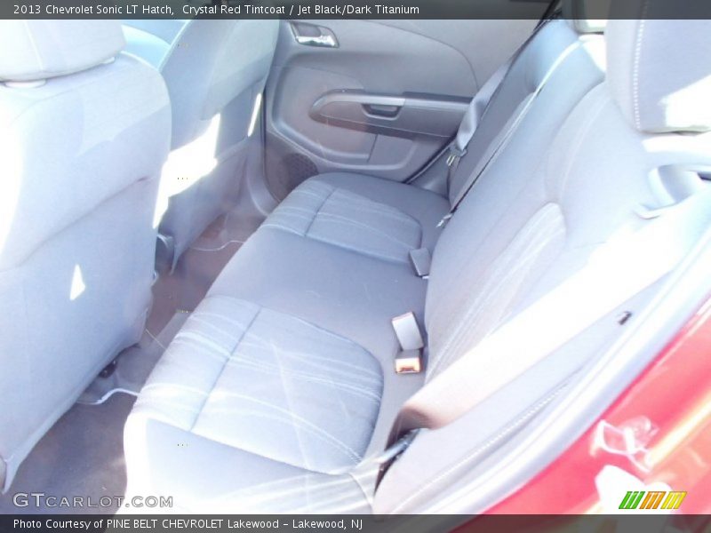 Crystal Red Tintcoat / Jet Black/Dark Titanium 2013 Chevrolet Sonic LT Hatch