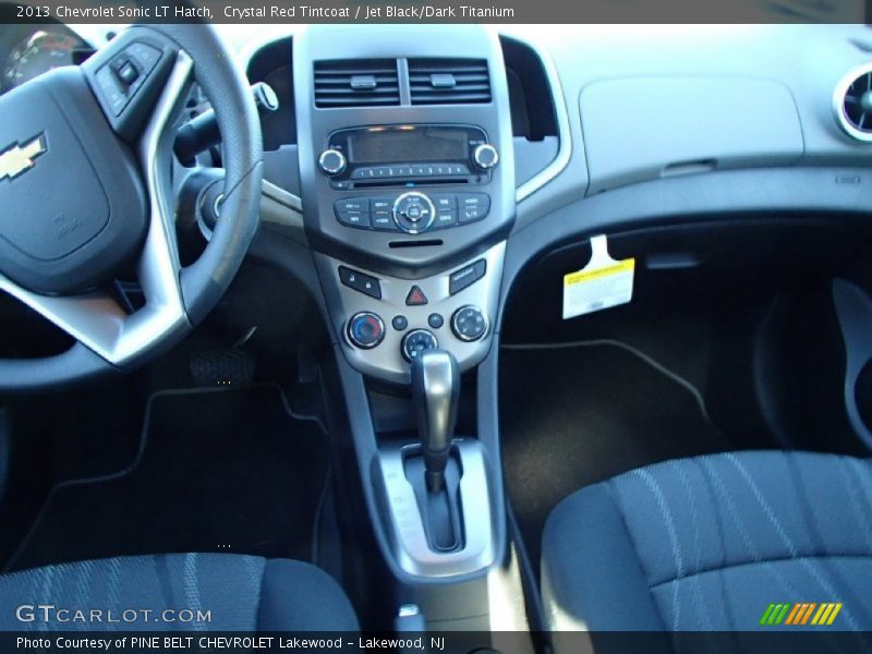 Crystal Red Tintcoat / Jet Black/Dark Titanium 2013 Chevrolet Sonic LT Hatch