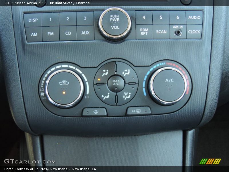 Brilliant Silver / Charcoal 2012 Nissan Altima 2.5 S