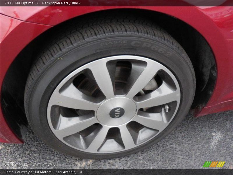 Remington Red / Black 2013 Kia Optima SX