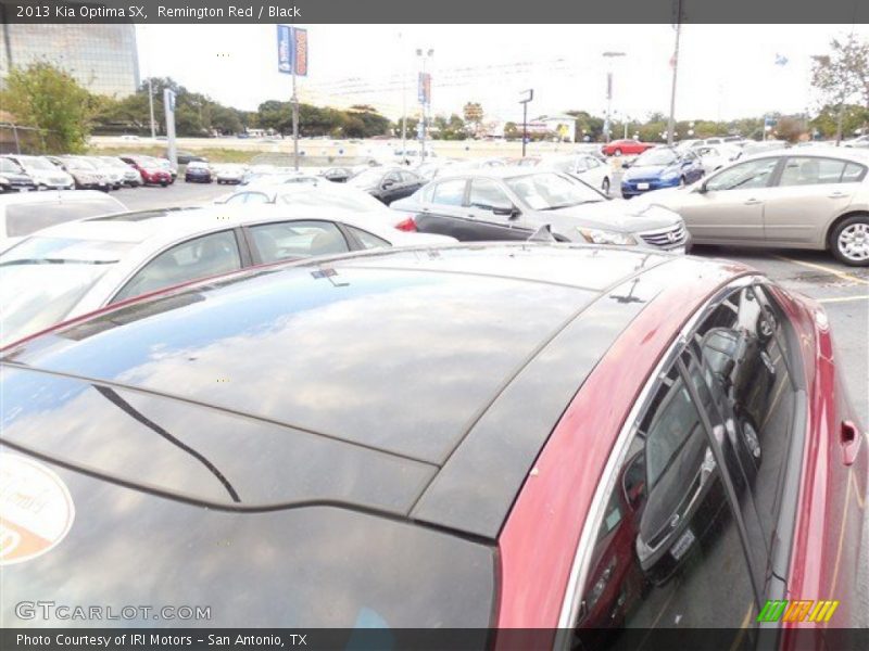 Remington Red / Black 2013 Kia Optima SX