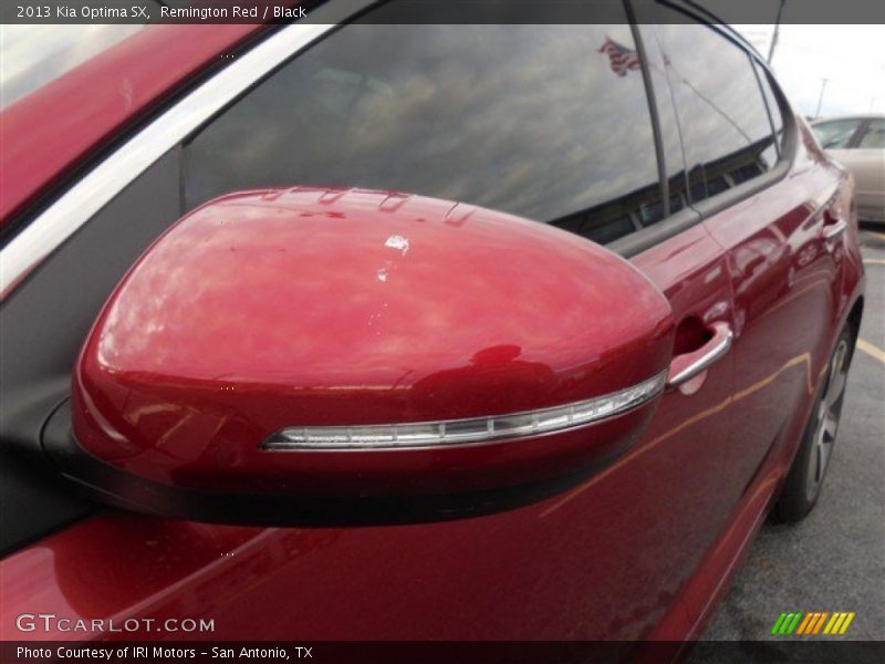 Remington Red / Black 2013 Kia Optima SX
