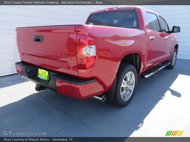 Barcelona Red Metallic / Black 2014 Toyota Tundra Platinum Crewmax