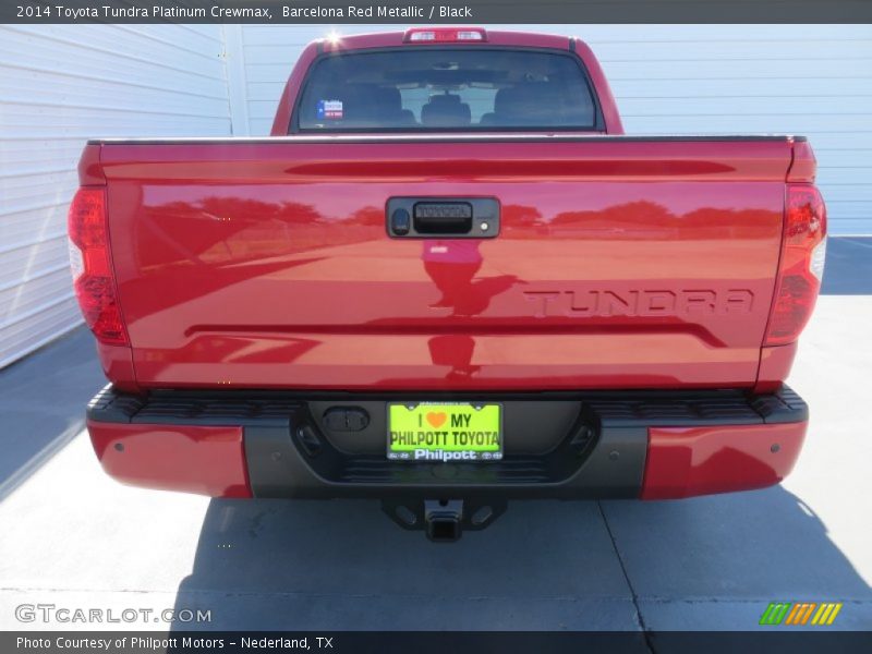 Barcelona Red Metallic / Black 2014 Toyota Tundra Platinum Crewmax