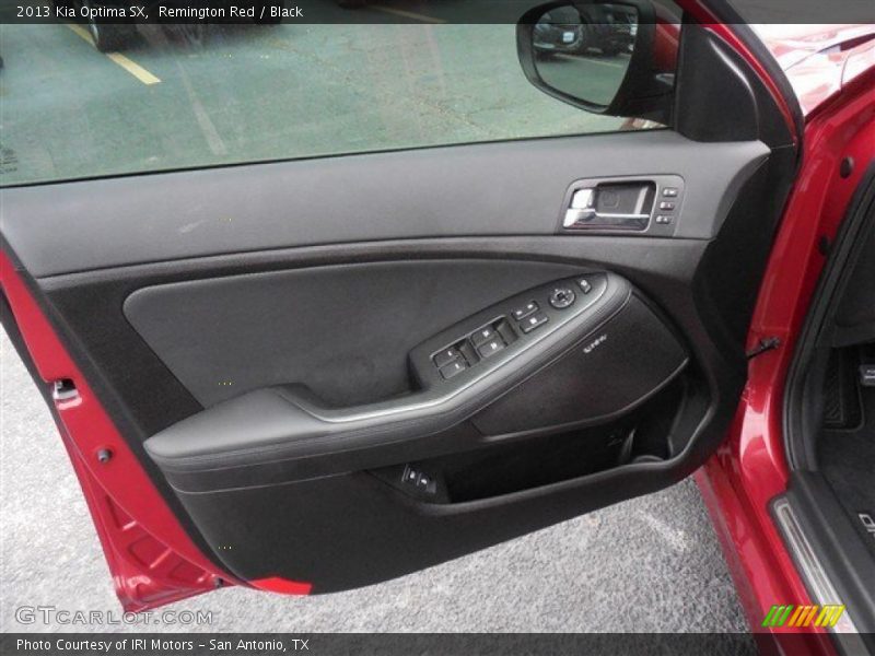 Remington Red / Black 2013 Kia Optima SX