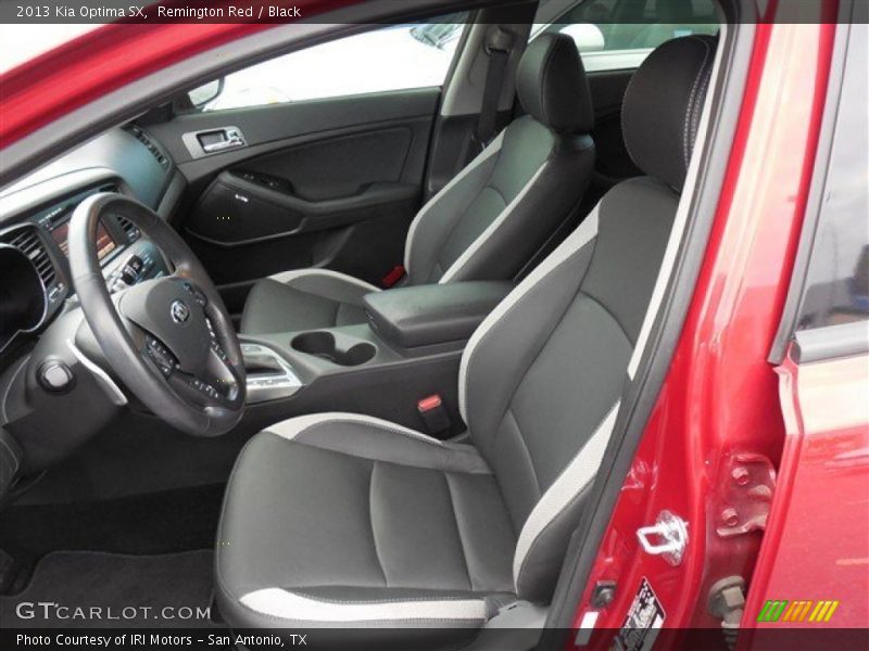 Remington Red / Black 2013 Kia Optima SX