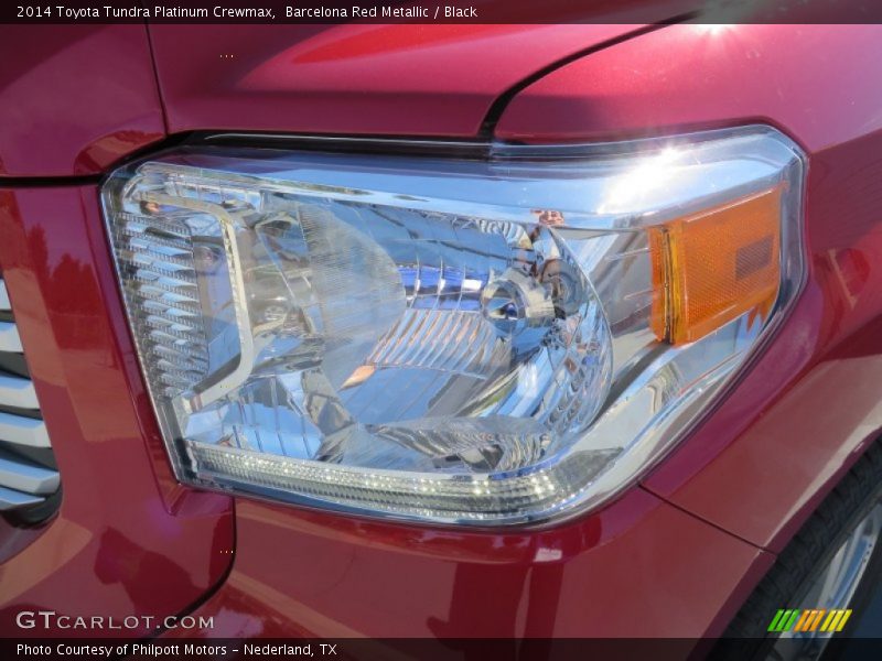 Barcelona Red Metallic / Black 2014 Toyota Tundra Platinum Crewmax