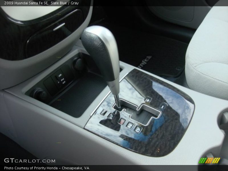 Slate Blue / Gray 2009 Hyundai Santa Fe SE