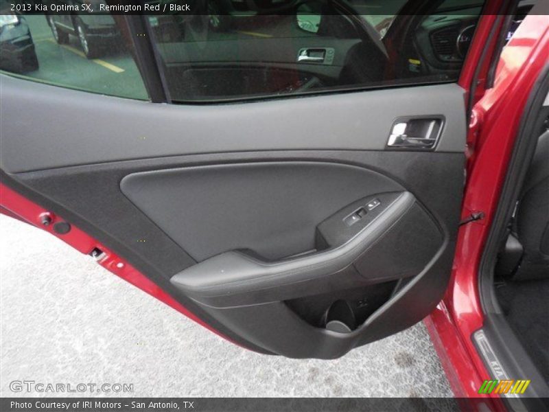 Remington Red / Black 2013 Kia Optima SX