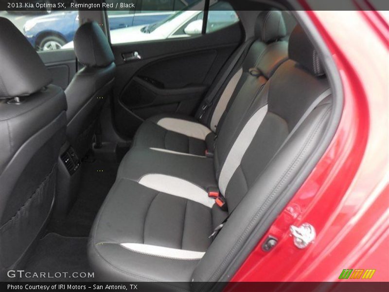 Remington Red / Black 2013 Kia Optima SX