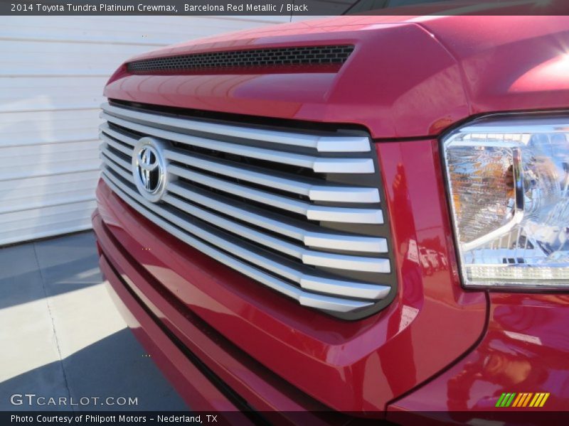 Barcelona Red Metallic / Black 2014 Toyota Tundra Platinum Crewmax