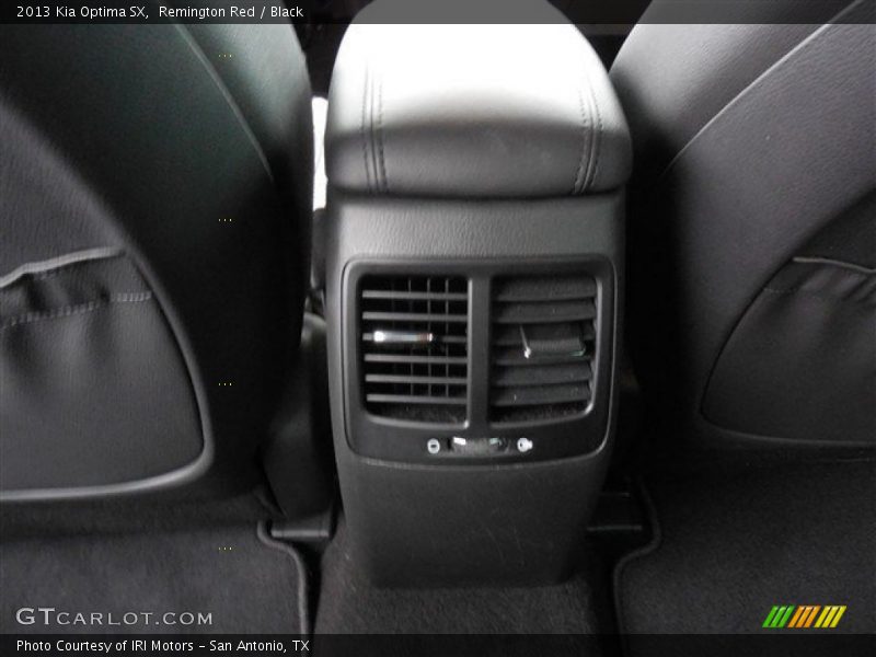 Remington Red / Black 2013 Kia Optima SX