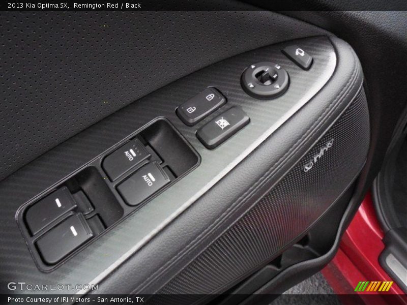 Remington Red / Black 2013 Kia Optima SX