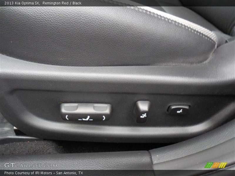 Remington Red / Black 2013 Kia Optima SX