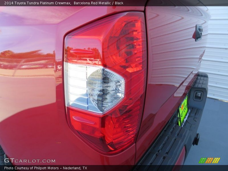 Barcelona Red Metallic / Black 2014 Toyota Tundra Platinum Crewmax