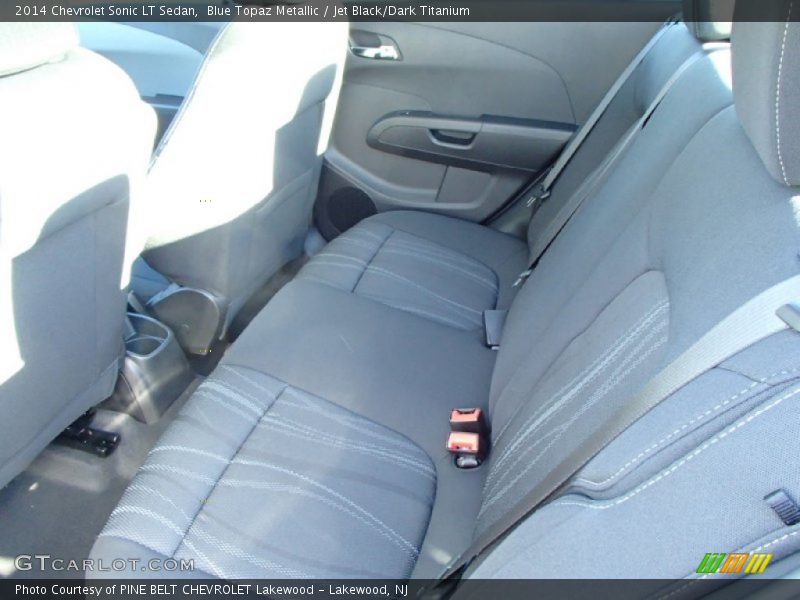 Blue Topaz Metallic / Jet Black/Dark Titanium 2014 Chevrolet Sonic LT Sedan