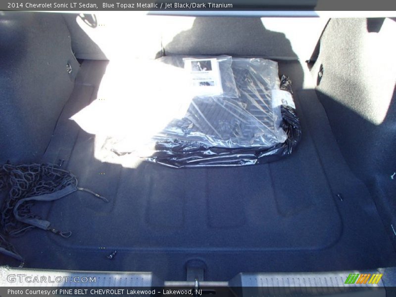 Blue Topaz Metallic / Jet Black/Dark Titanium 2014 Chevrolet Sonic LT Sedan