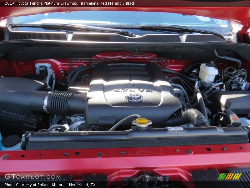 Barcelona Red Metallic / Black 2014 Toyota Tundra Platinum Crewmax