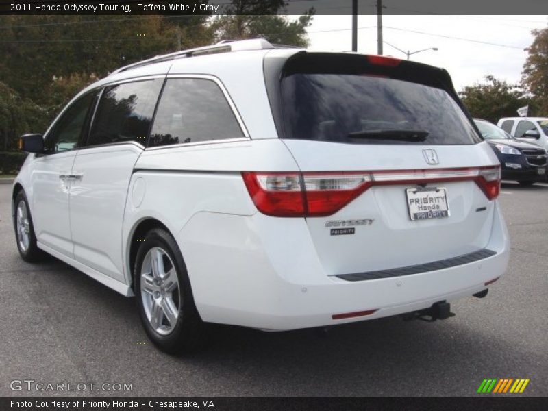 Taffeta White / Gray 2011 Honda Odyssey Touring