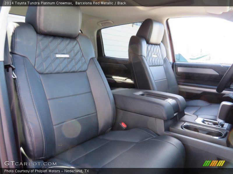 Barcelona Red Metallic / Black 2014 Toyota Tundra Platinum Crewmax