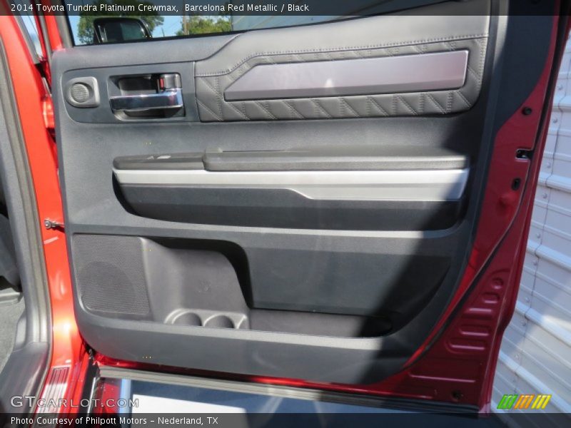 Barcelona Red Metallic / Black 2014 Toyota Tundra Platinum Crewmax