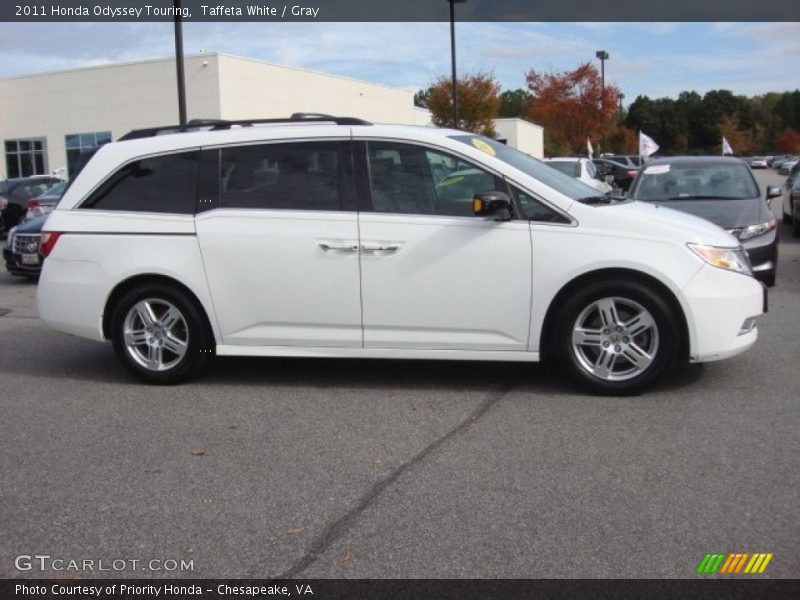 Taffeta White / Gray 2011 Honda Odyssey Touring