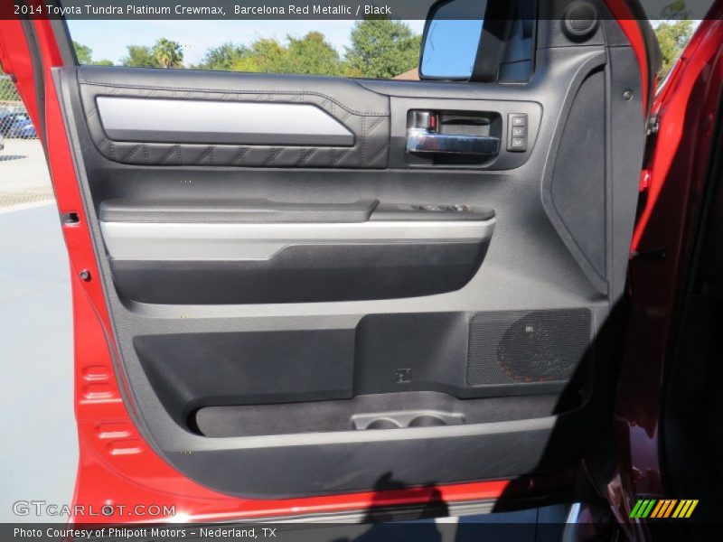 Barcelona Red Metallic / Black 2014 Toyota Tundra Platinum Crewmax