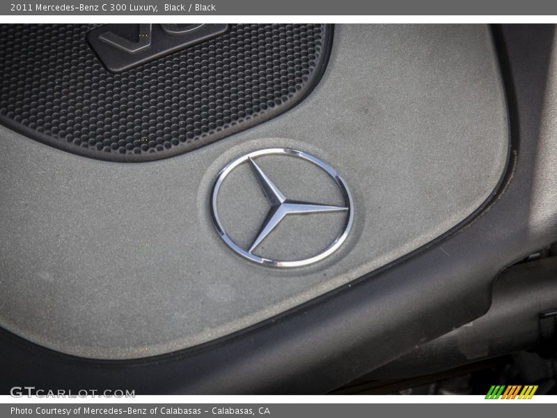 Black / Black 2011 Mercedes-Benz C 300 Luxury