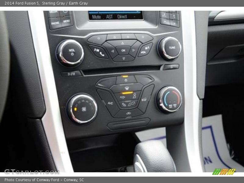 Sterling Gray / Earth Gray 2014 Ford Fusion S