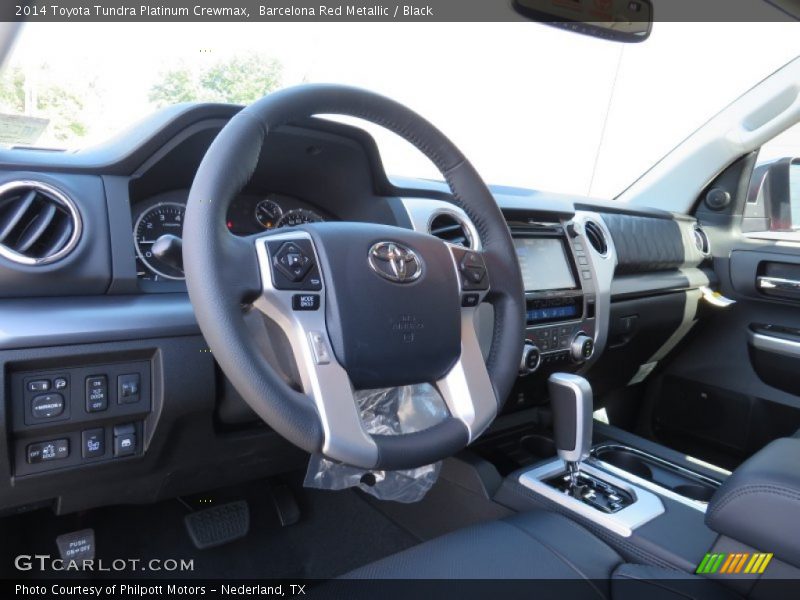 Barcelona Red Metallic / Black 2014 Toyota Tundra Platinum Crewmax