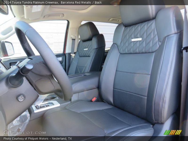 Barcelona Red Metallic / Black 2014 Toyota Tundra Platinum Crewmax