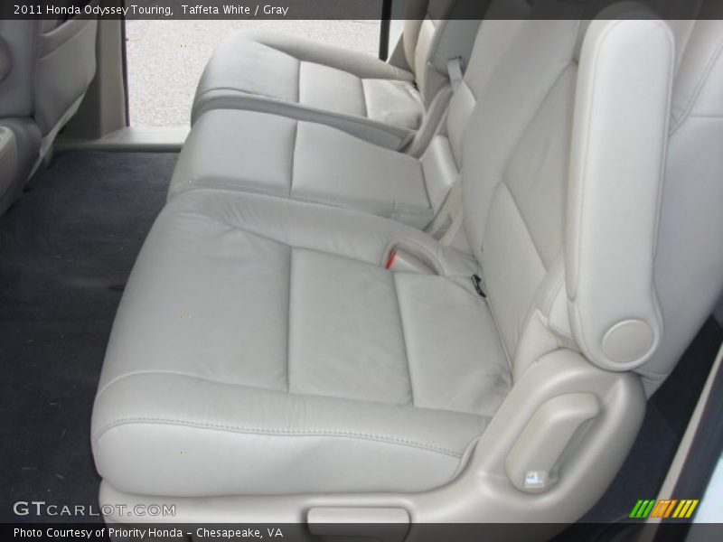 Taffeta White / Gray 2011 Honda Odyssey Touring