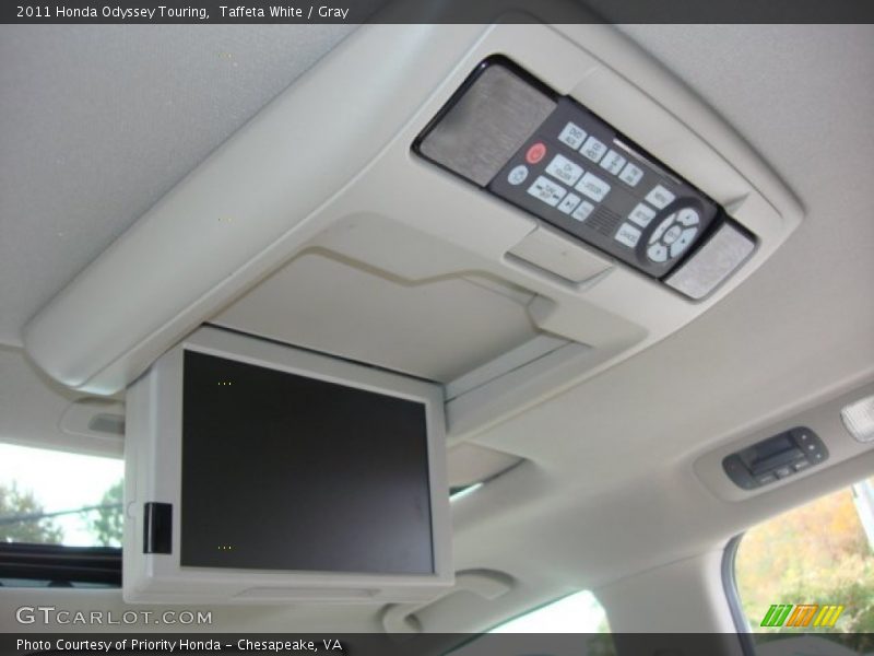 Taffeta White / Gray 2011 Honda Odyssey Touring