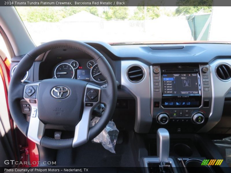 Barcelona Red Metallic / Black 2014 Toyota Tundra Platinum Crewmax