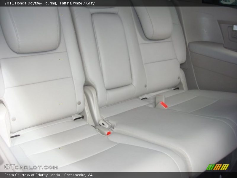 Taffeta White / Gray 2011 Honda Odyssey Touring