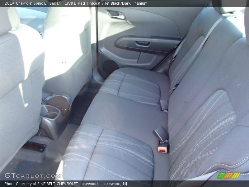Crystal Red Tintcoat / Jet Black/Dark Titanium 2014 Chevrolet Sonic LT Sedan