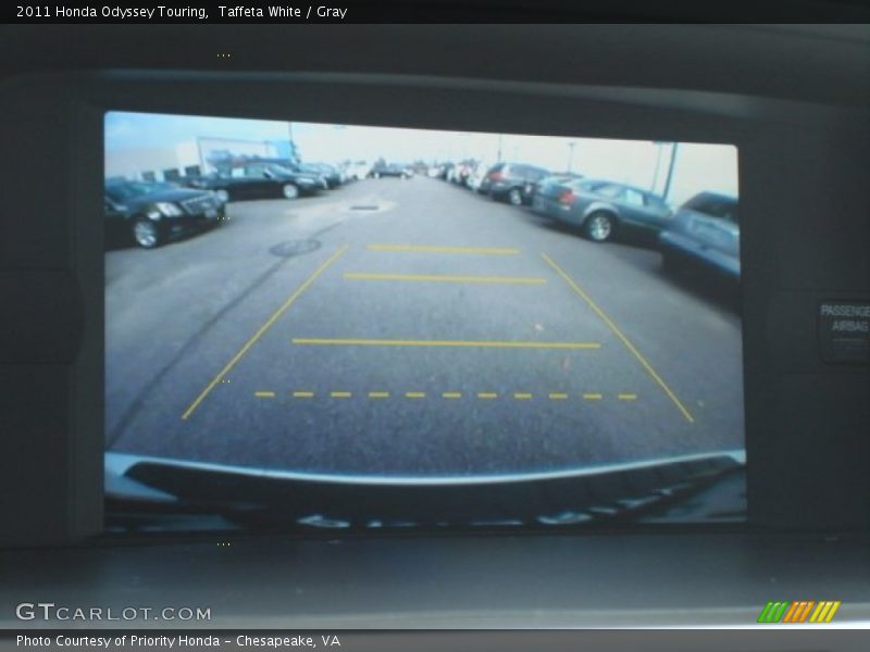 Taffeta White / Gray 2011 Honda Odyssey Touring