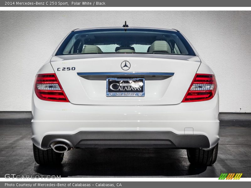 Polar White / Black 2014 Mercedes-Benz C 250 Sport