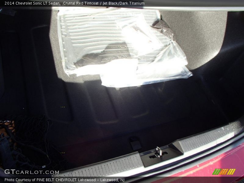 Crystal Red Tintcoat / Jet Black/Dark Titanium 2014 Chevrolet Sonic LT Sedan