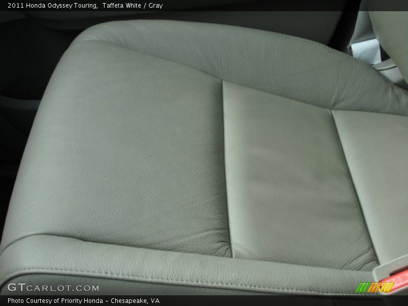Taffeta White / Gray 2011 Honda Odyssey Touring